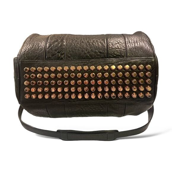 ❤️SOLD❤️ALEXANDER WANG Pebbled Lambskin Rockie & Rose Gold Hardware Crossbody - Picture 3 of 15